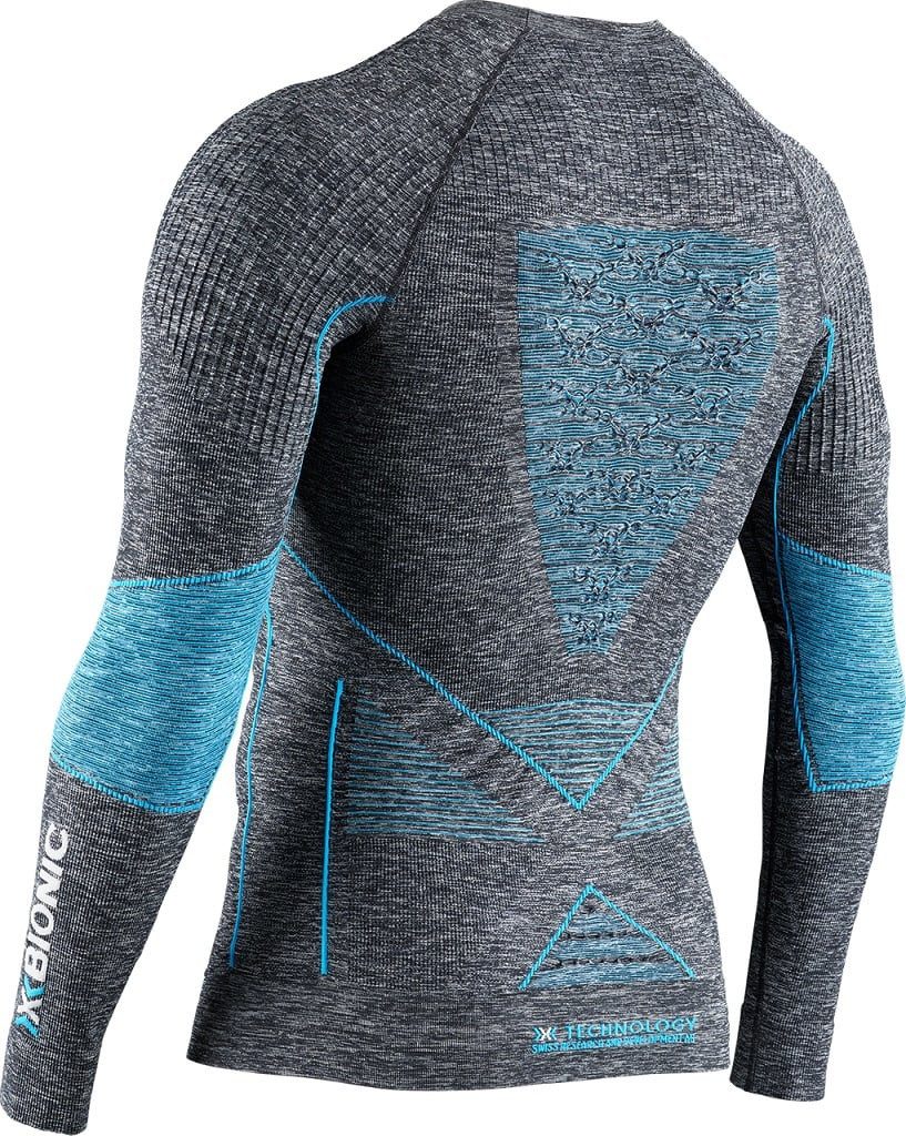 X-Bionic Langarmshirt Energy Accumulator 4.0 Rundhals Melange dunkelgrau He günstig online kaufen