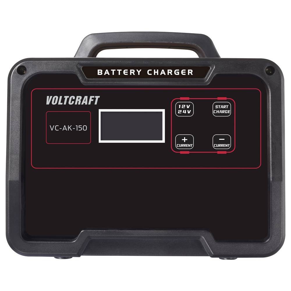 VOLTCRAFT VC-AK-150 VC-16675785 Automatikladegerät 12 V, 24 V 140 A Autobatterie-Ladegerät (Starthilfe, verschiedene Ladeprogramme, Ladungserhaltung)
