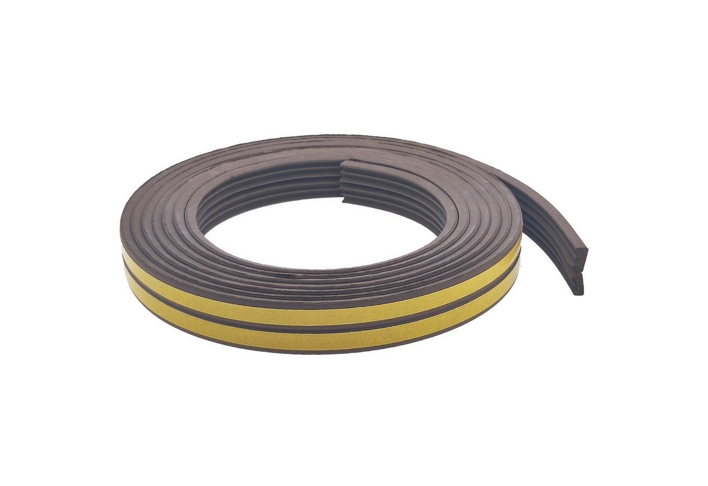 Thumbnail - varivendo Dichtungsband Gummidichtung 2x3m für E-Profile, braun, (Rolle, 1-St., Gummidichtung), abdichtungsband luftdich...