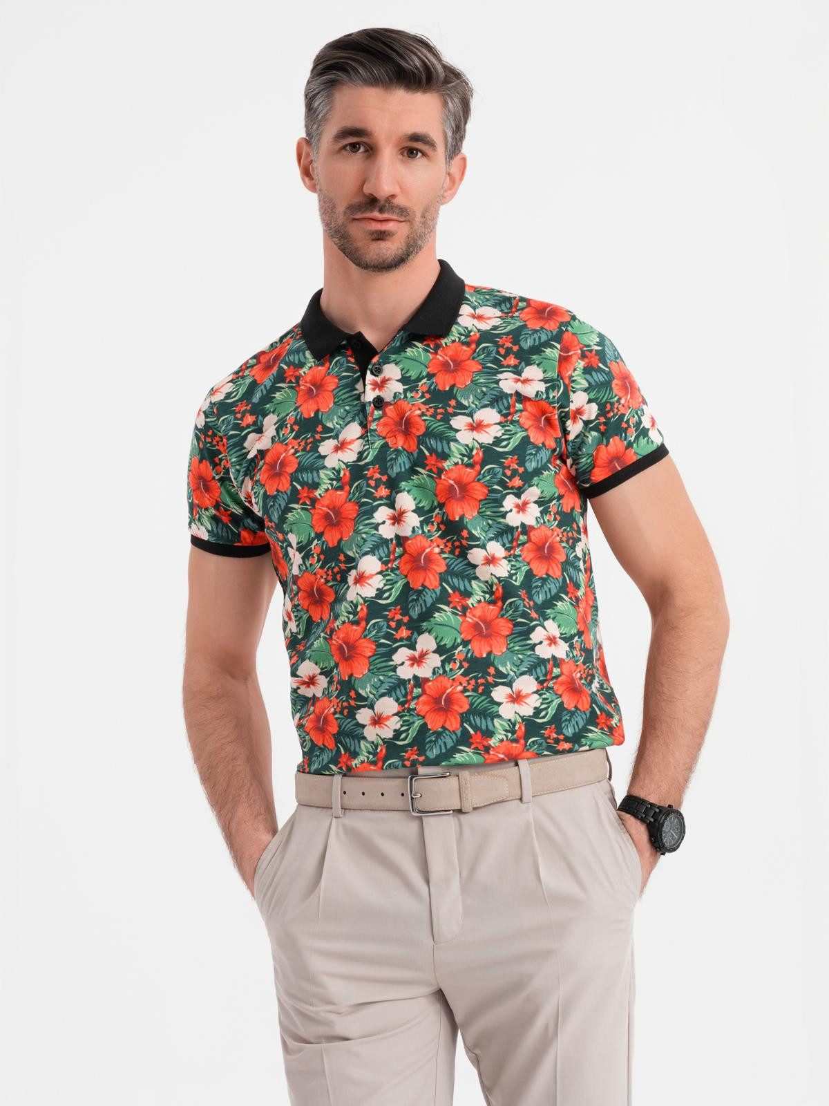 OMBRE Poloshirt Poloshirt aus Baumwolle mit günstig online kaufen