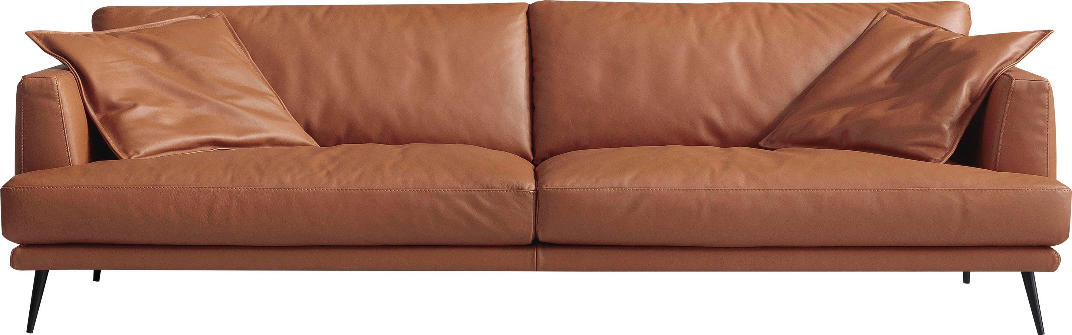 Egoitaliano 2,5-Sitzer Sophia, Designsofa mit extrakomfortablem Sitzkomfort, Daunenfederung, inkl. 2 Kissen