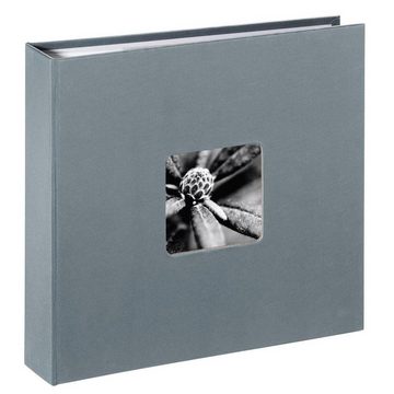 Hama Fotoalbum Einsteckalbum Memoalbum "Fine Art" für 160 Fotos (10x15 cm) Grau