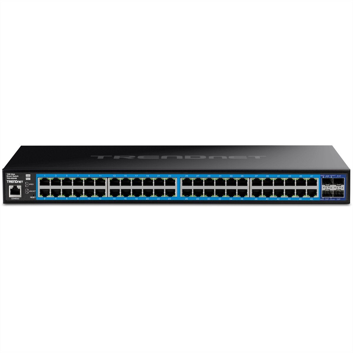 Trendnet TEG-3524S SFP+ Netzwerk-Switch Switch Port 52 Web mit Slots) Smart 10G (Gigabit