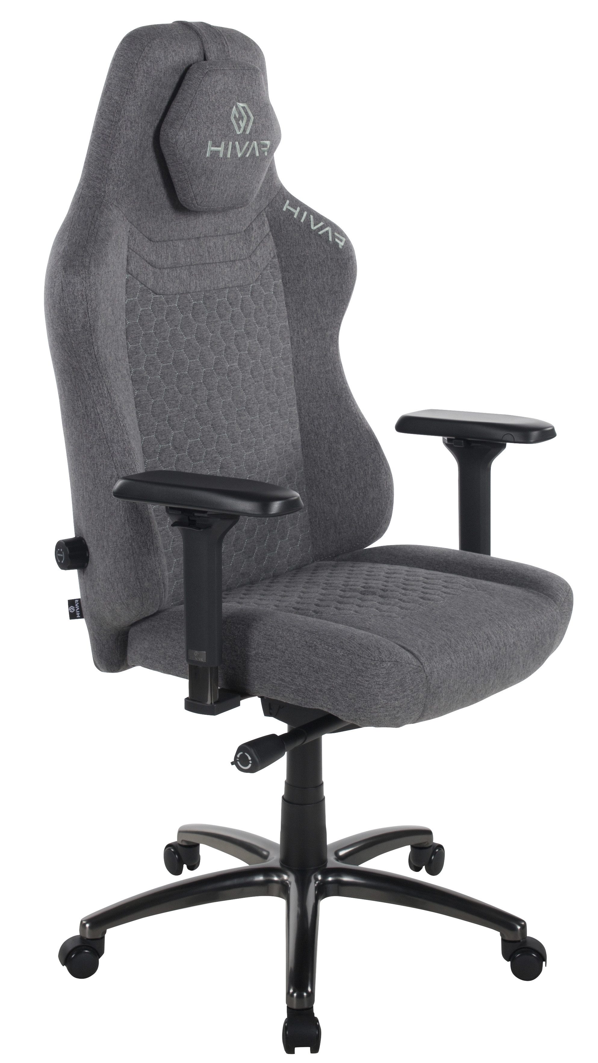 HIVAR Gaming-Stuhl Ergonomischer Bürostuhl XL, Drehstuhl mit flexibler Einstellung, belastbar bis 180 kg