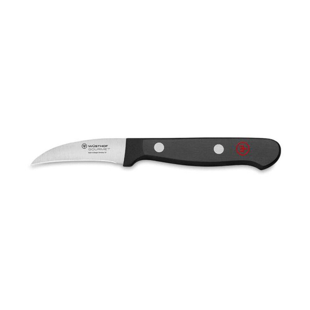 WÜSTHOF Schälmesser Schälmesser Gourmet 6cm, Schälmesser Gourmet, Edelstahl rostfrei, schwarz
