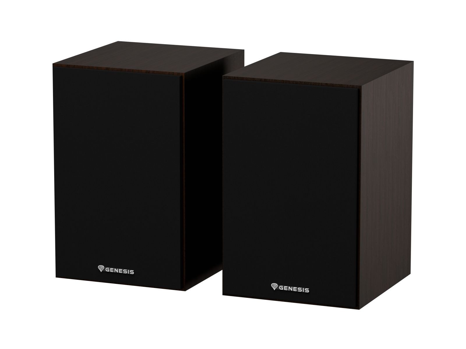 GENESIS 2.0 Lautsprecher-System ARSEN 302BT braun Bluetooth-Lautsprecher