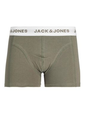 Jack & Jones Boxershorts 3-er Stück Pack Boxershorts Set JACDANIEL (3-St) 4518 in Rot-Blau