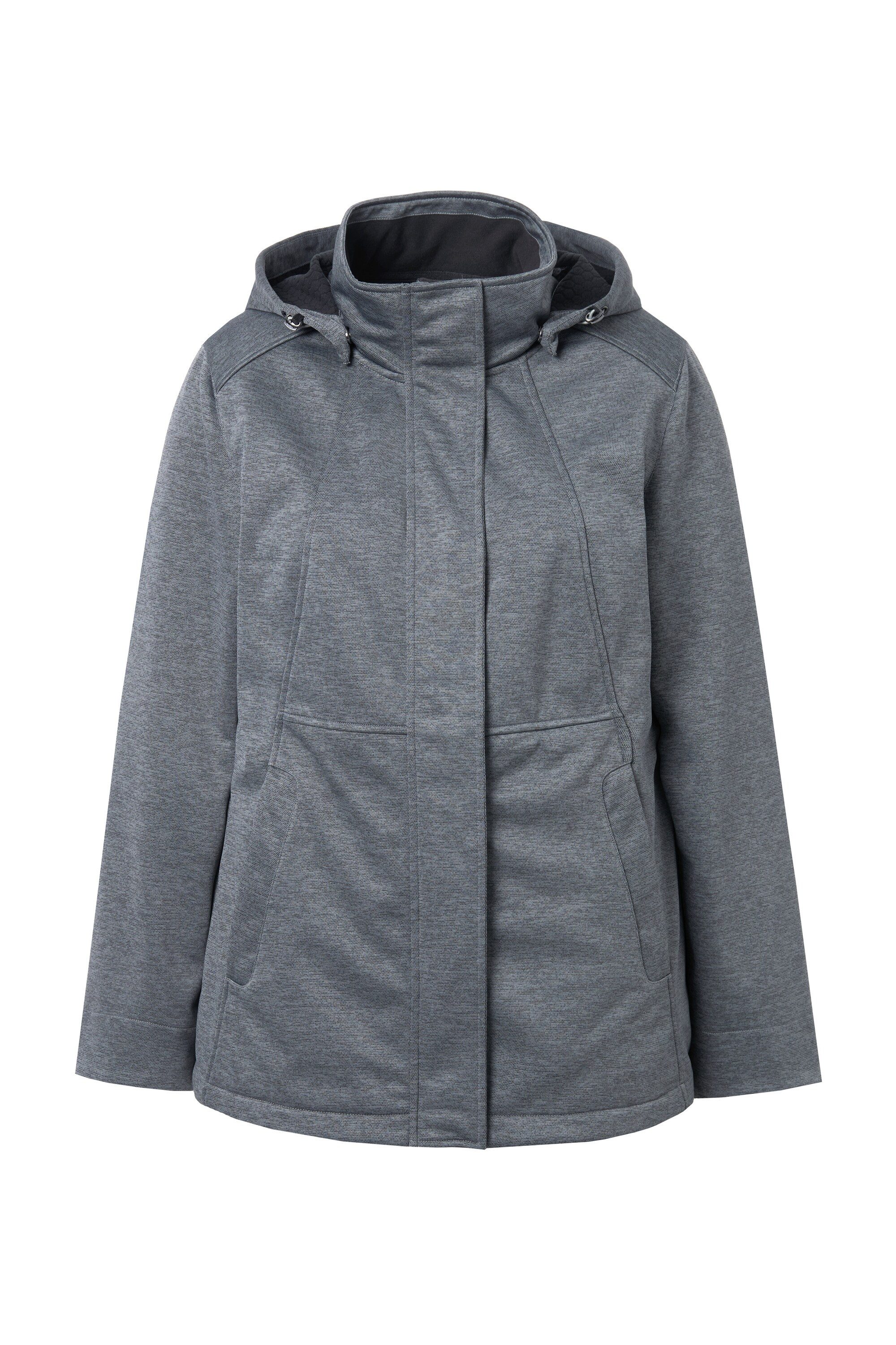 Softshelljacke HYPRAR Softshelljacke wasserabweisend Kapuze