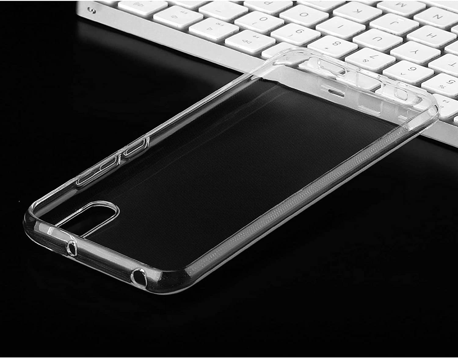 Wisam Smartphone-Hülle Wisam® Xiaomi Redmi 9A 6,53" Silikon Case Schutzhülle Hülle 16,59 cm (6,53 Zoll)