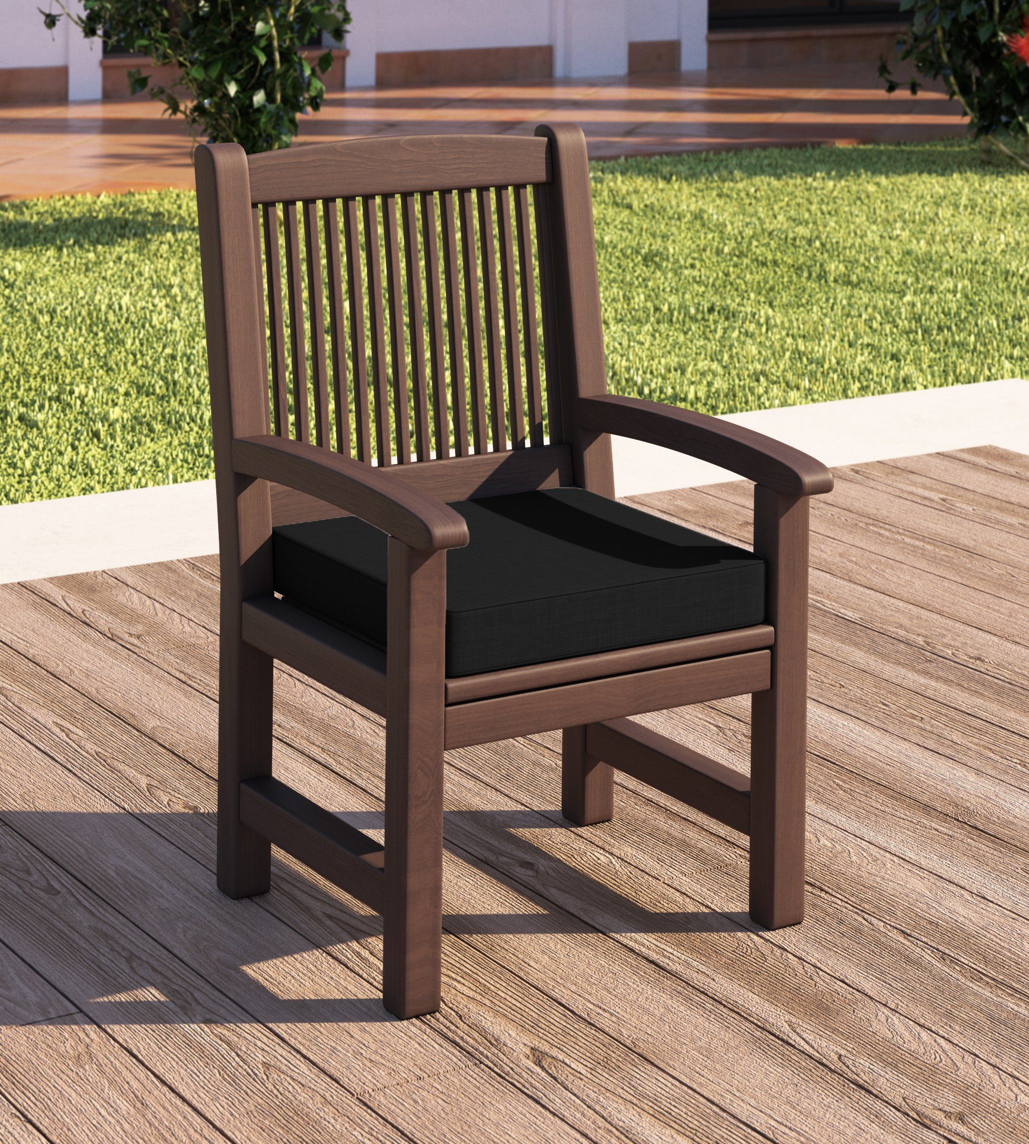 sunnypillow Bankauflage Bankkissen mit abnehmbarem Bezug, Auflage für Garte günstig online kaufen