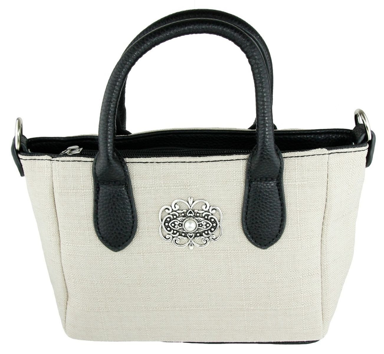 Trachtenland Trachtentasche Handtasche 'Katrina' mit Metallapplikation, günstig online kaufen