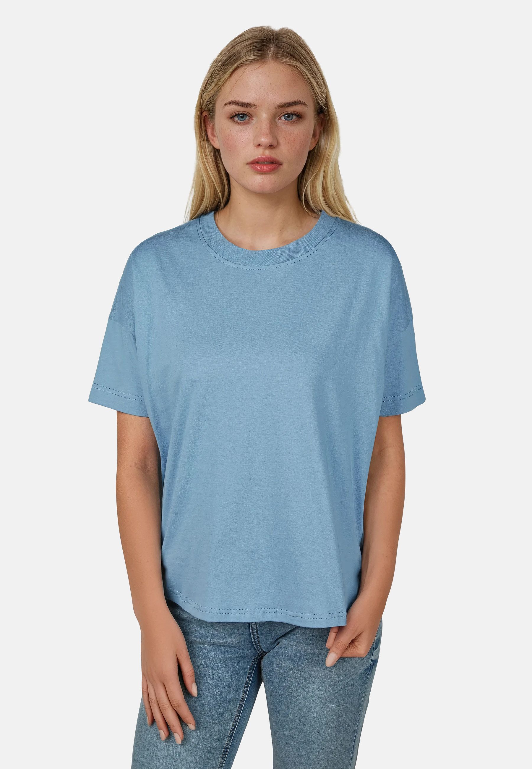 salzhaut T-Shirt LEEV Damen Oversized salzhaut T-Shirt – bequeme Qualität und nordisch klares Design