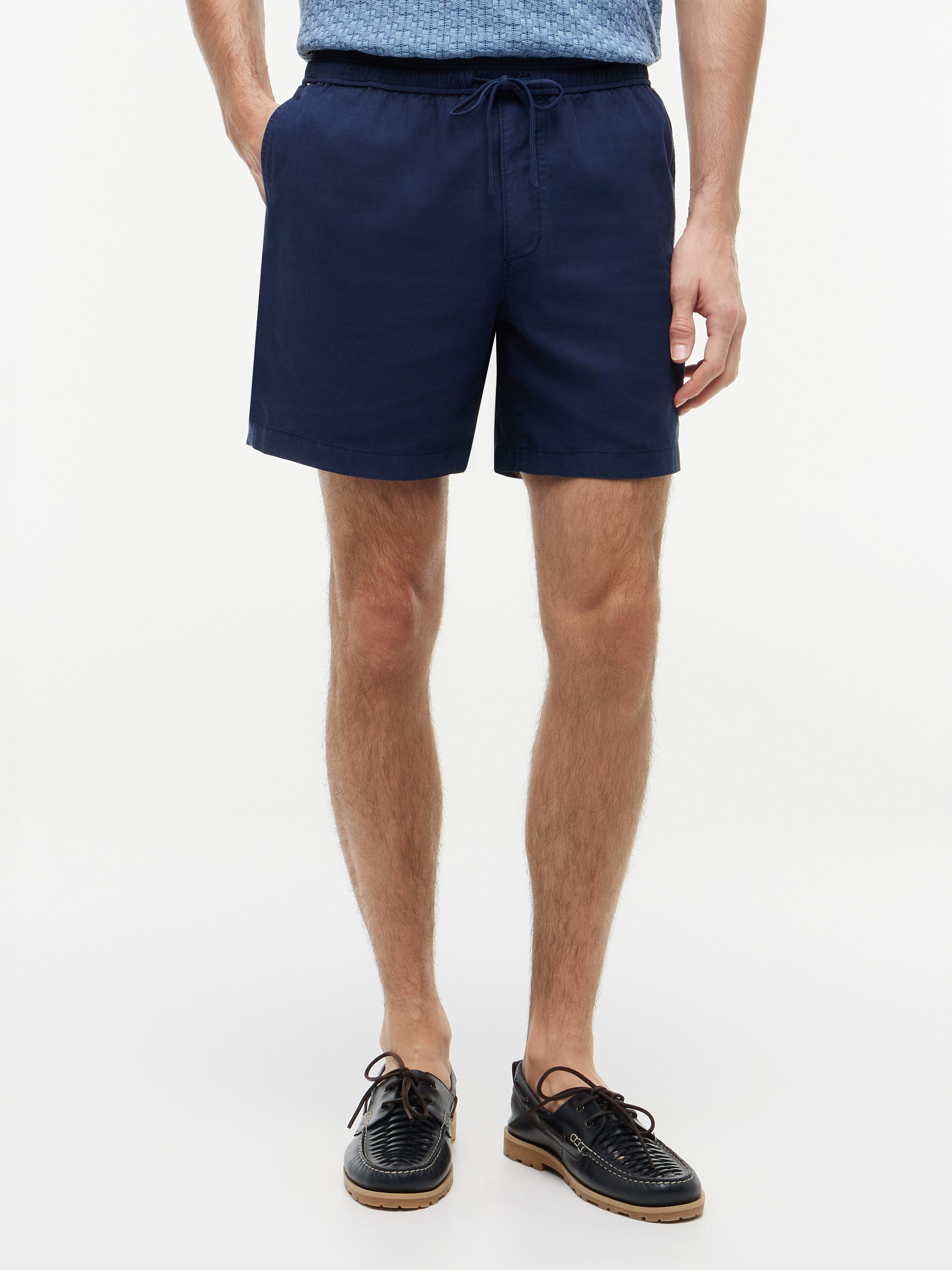 Tommy Hilfiger Shorts DOVER 6" PO CO LYOCELL GMD gewaschen, mit 15 cm Schrittlänge elastischer Bund