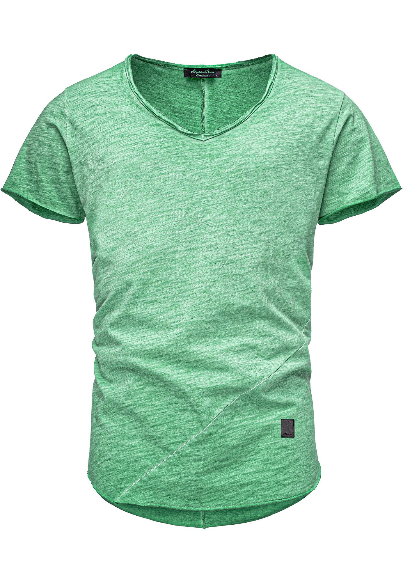 Amaci&Sons T-Shirt SAN FRANCISCO Herren Oversize günstig online kaufen
