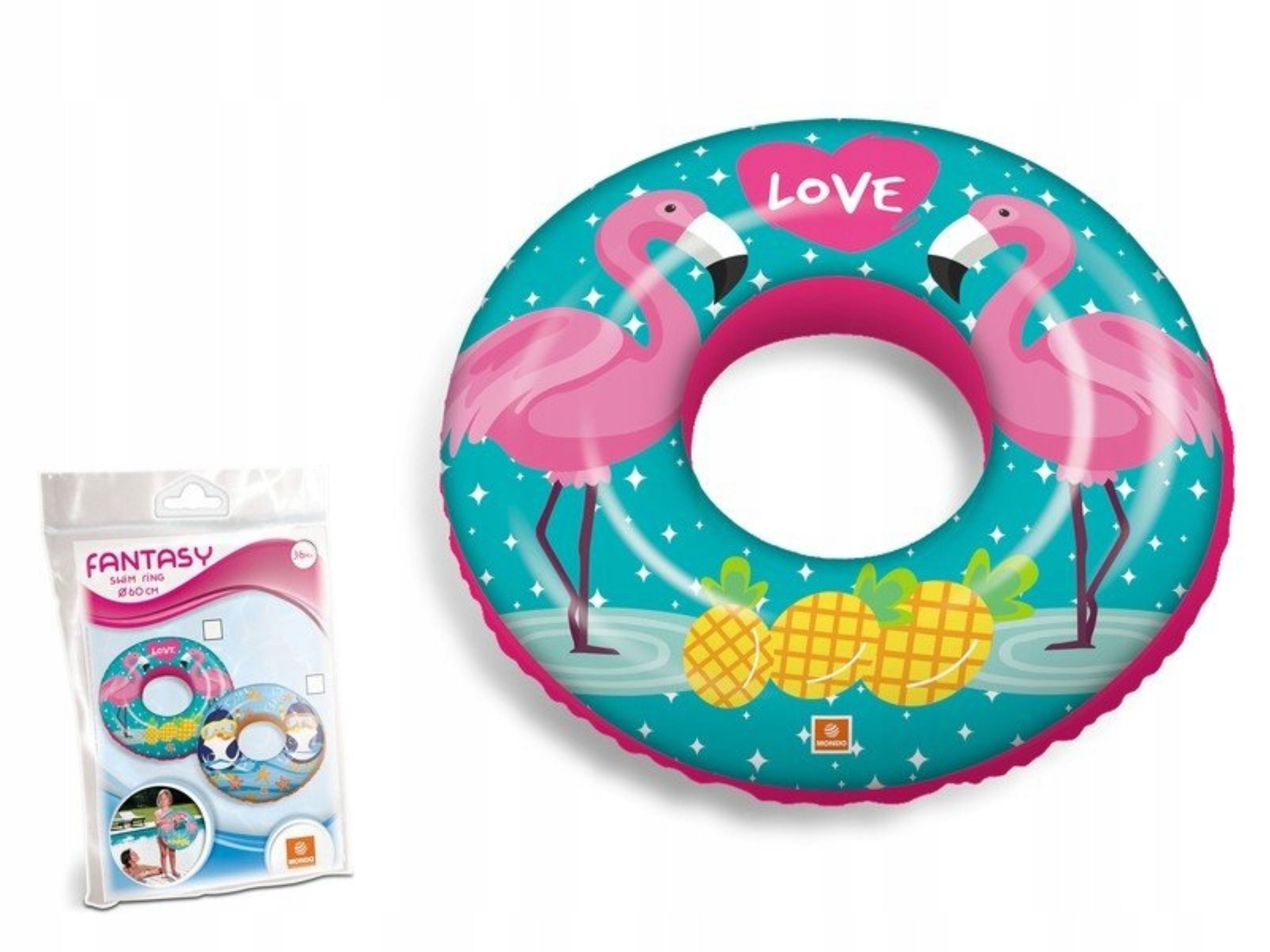 Mondo Schwimmring Mondo Fantasy Flamingo Schwimmring 50 cm Kinder Schwimmreifen (1-tlg)