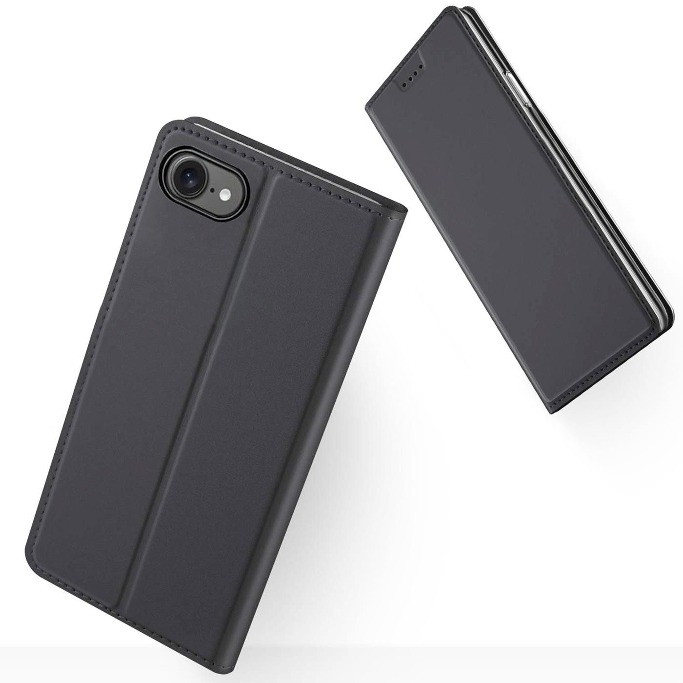 CoolGadget Handyhülle Magnet Case Handy Tasche für iPhone 17e / iPhone 16e 6,1 Zoll, Hülle Klapphülle Ultra Slim Flip Cover für iPhone 16e Schutzhülle