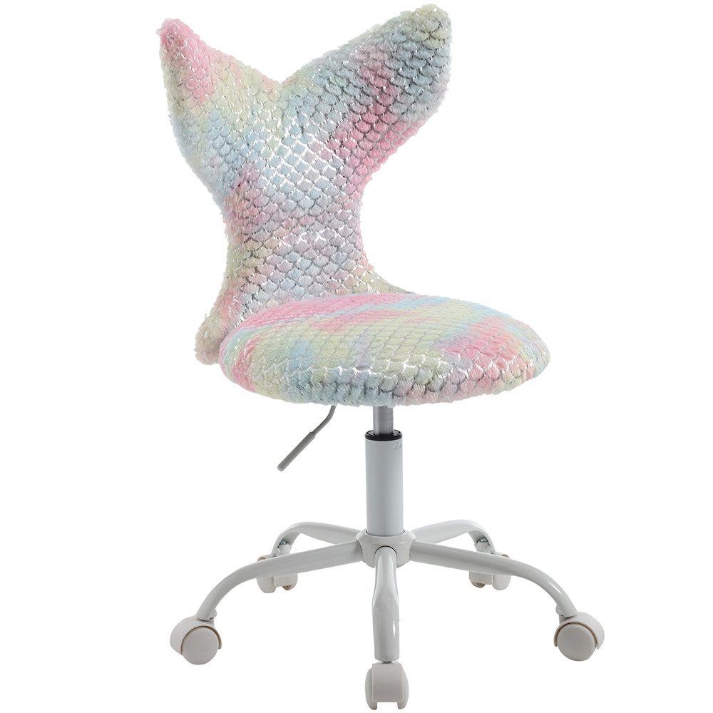 WAHSON OFFICE CHAIRS Kinderstuhl aus Kunstfell höhenverstellbar drehbar Kin günstig online kaufen