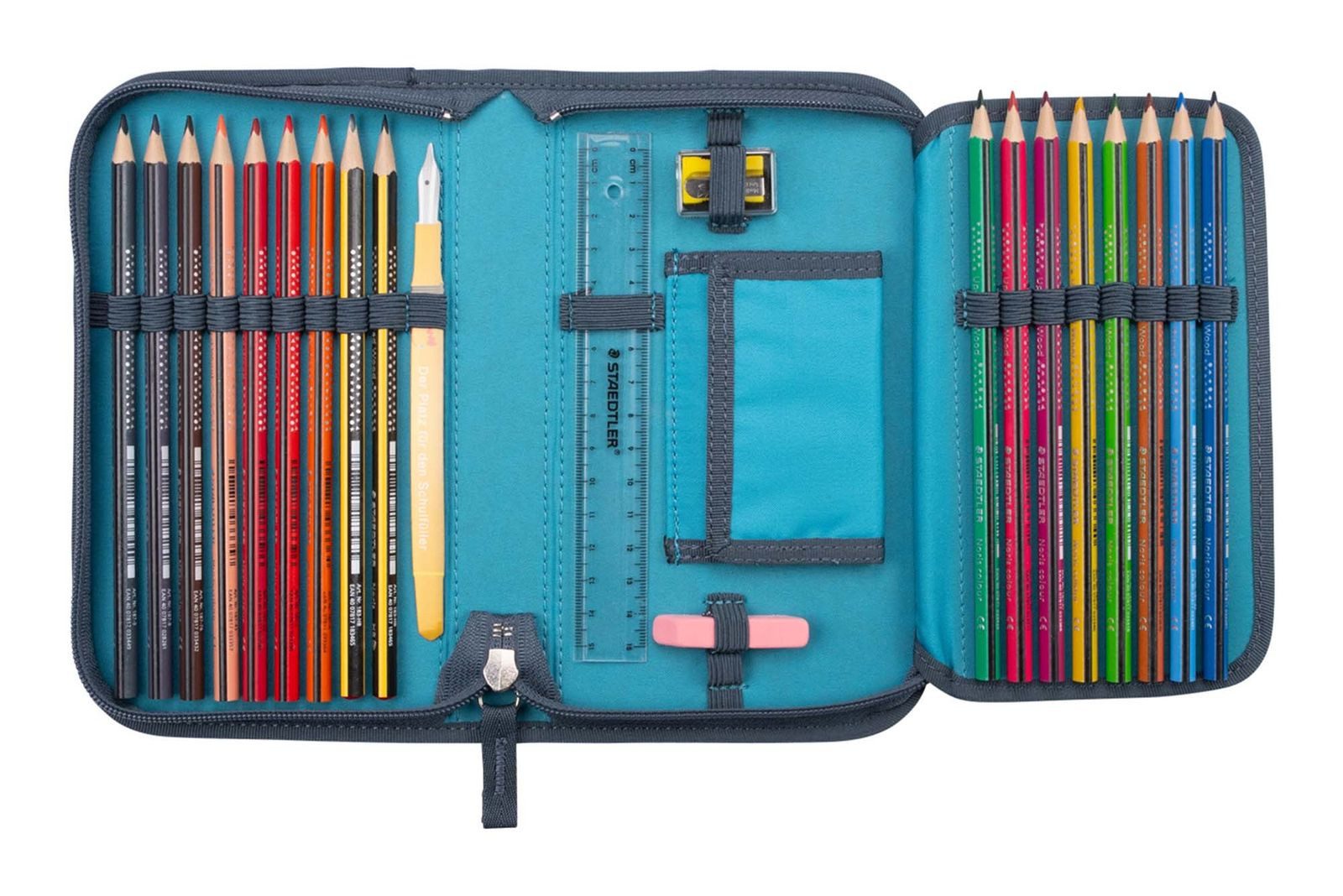 DerDieDas® Schulranzen Schulranzenset 5-teilig (Set, 5-tlg)