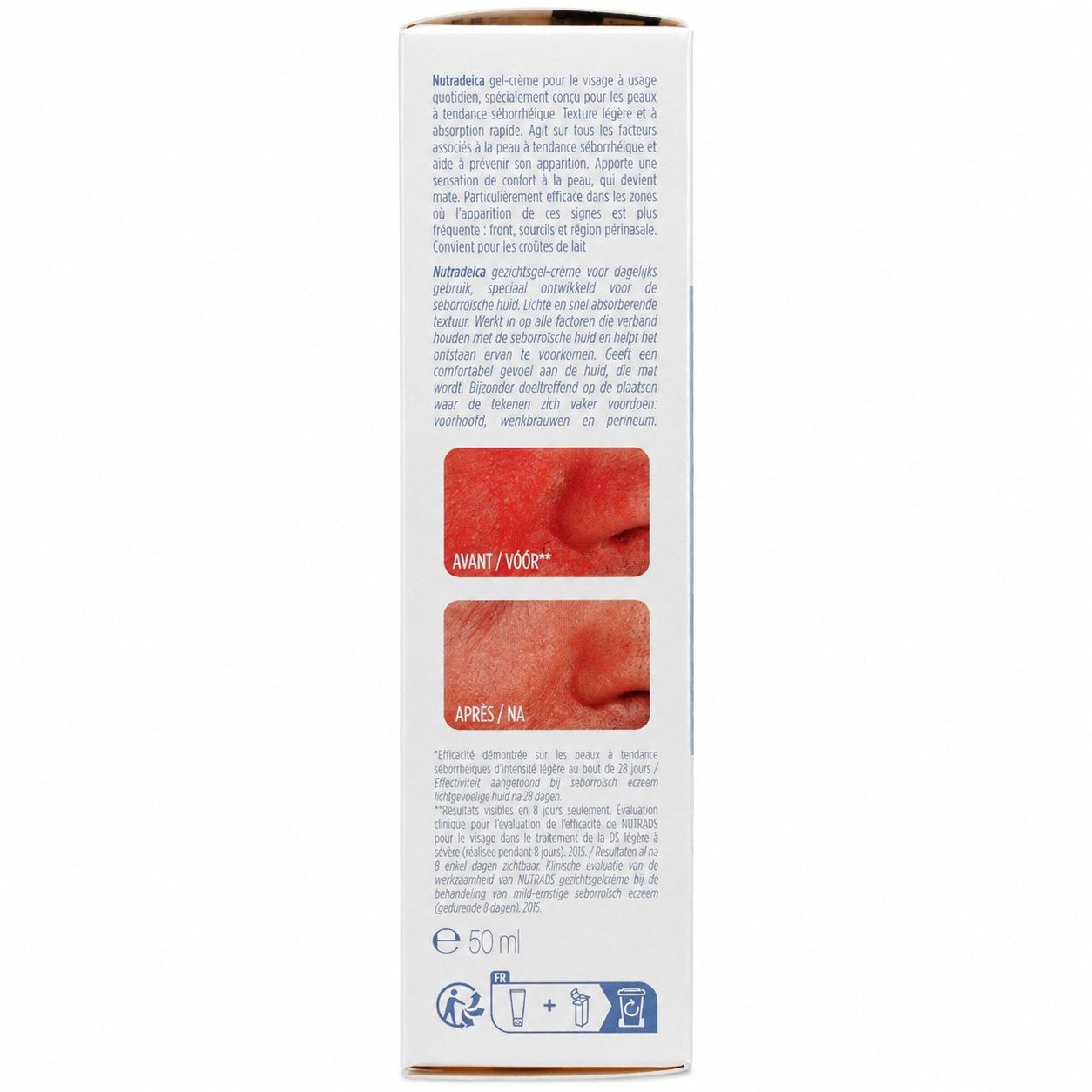Isdin Feuchtigkeitscreme Nutradeica Gesichts-Gel-Creme 50 ml
