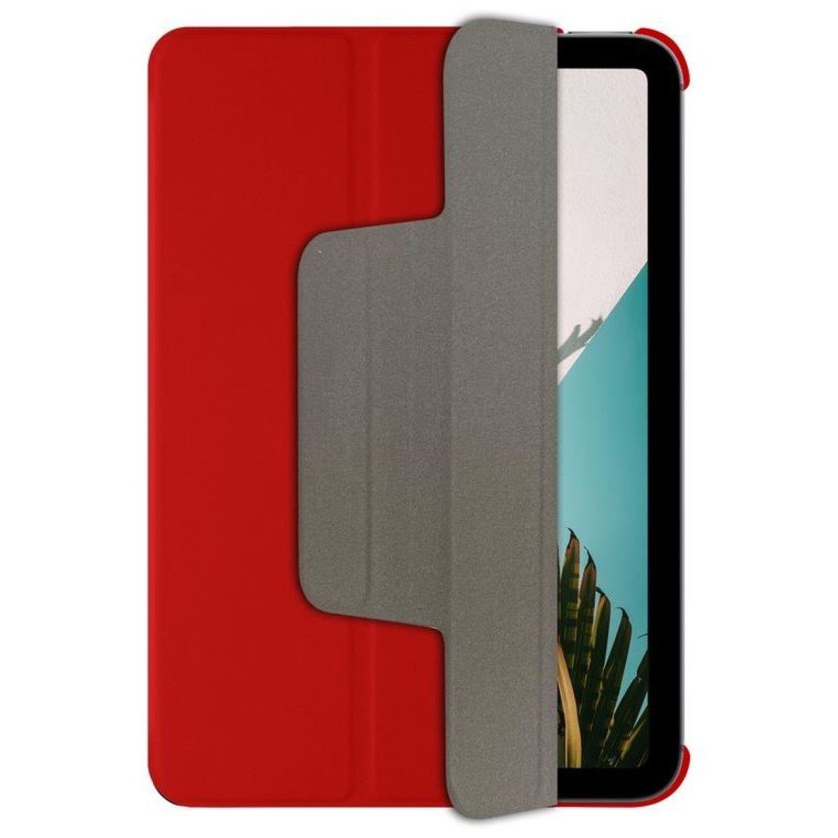 Macally Tablet-Hülle Smart Case Tasche Book-Stand Cover Hülle Rot, Standfunktion Magnet-Verschluss für Apple iPad mini 7 2024 6 2021 8,3"