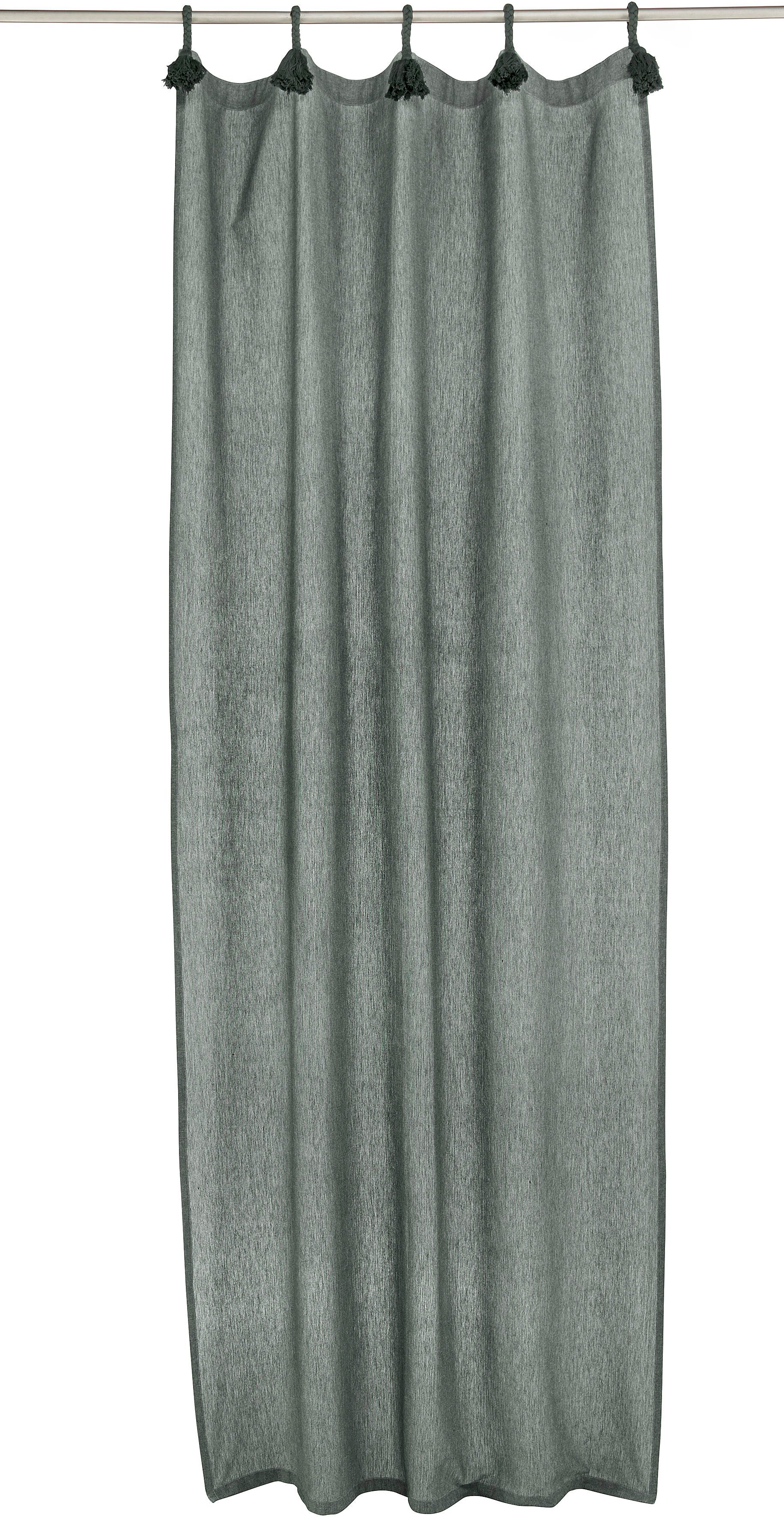 LeGer Home by Lena Gercke Gardine Leger (1 St), Schlaufen, blickdicht, Baum günstig online kaufen