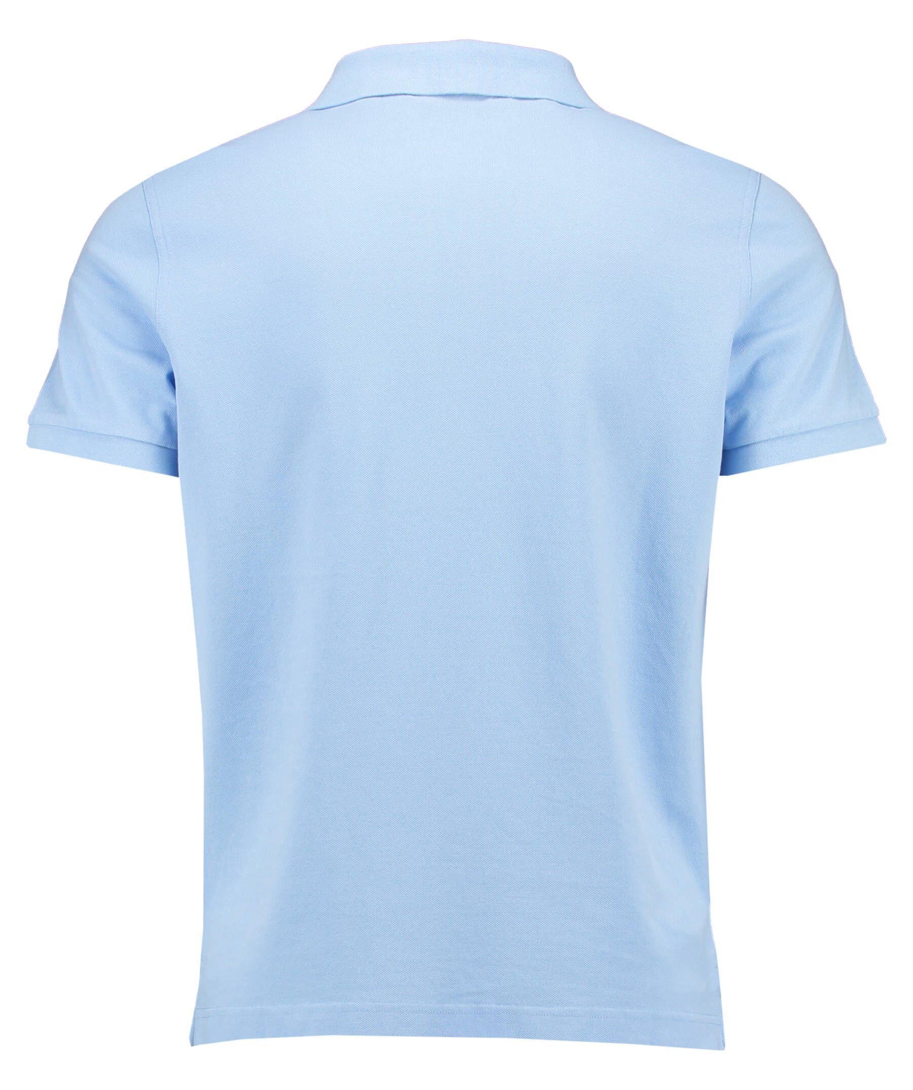Gant PIQUE (1-tlg) (53) Fit Poloshirt aqua Regular Poloshirt Herren