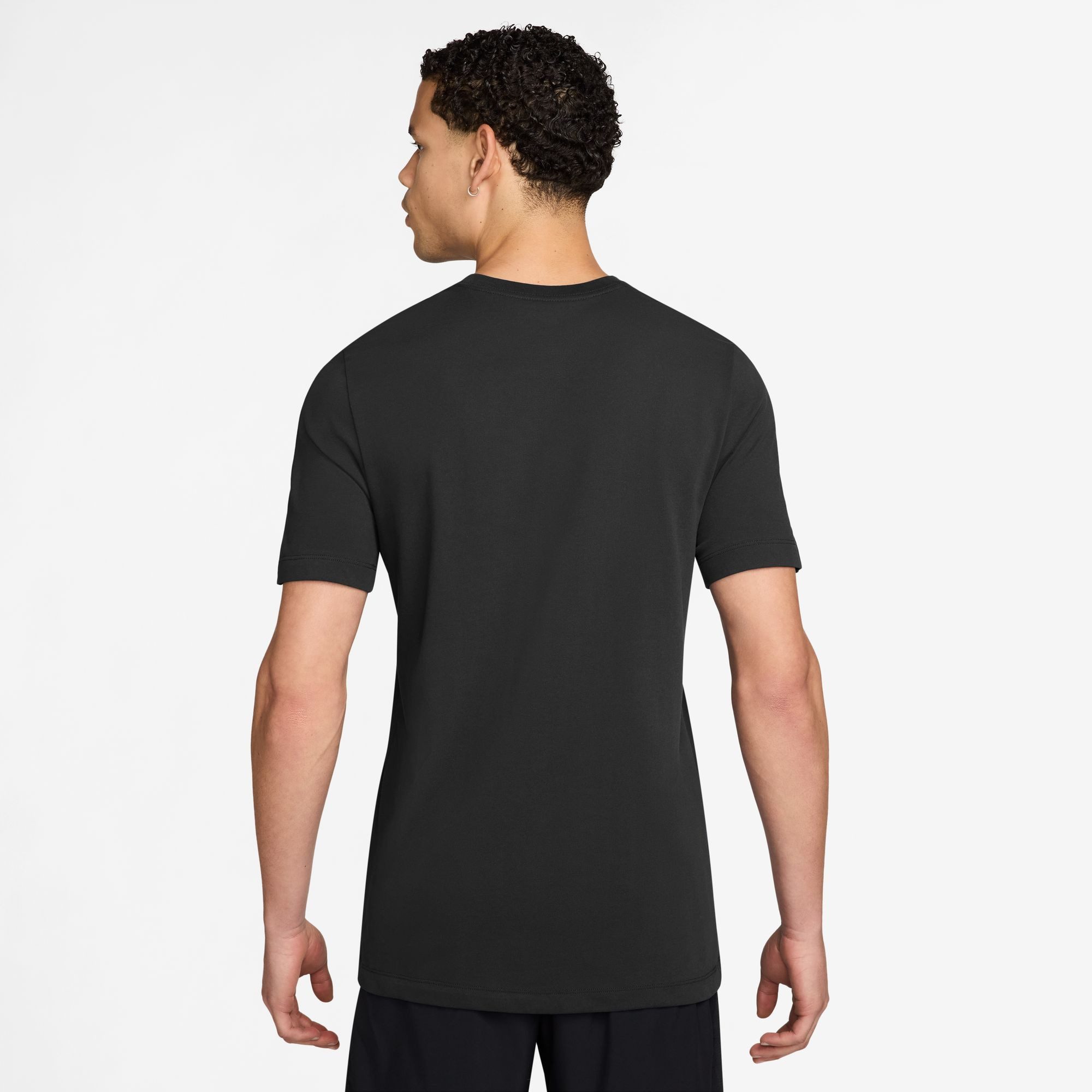 Nike Laufshirt M NK DF TEE RUN SWOOSH für Erwachsene, sportlicher Stil, für Lauftraining