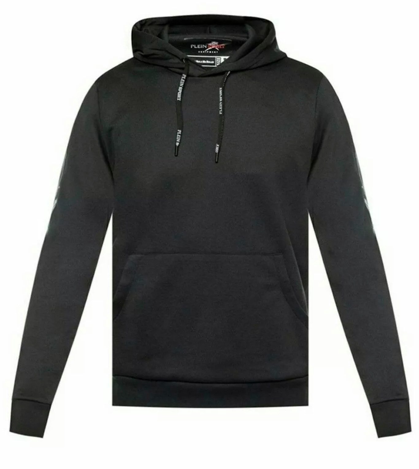 PHILIPP PLEIN Hoodie Kapuzen Sweatshirt mit Tape Streifen Fronttasche, Kord günstig online kaufen
