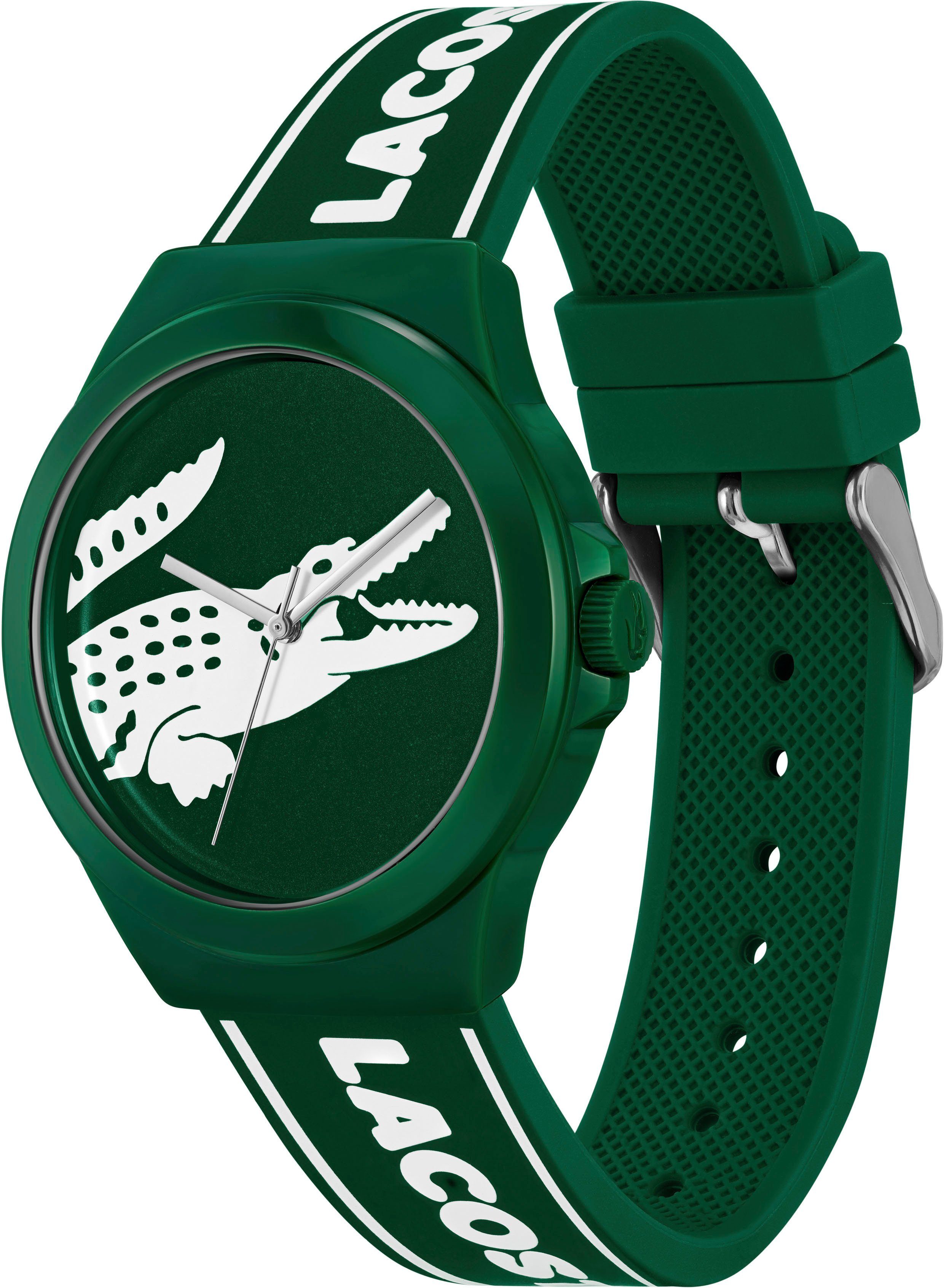 Lacoste Quarzuhr NEOCROC 2011309, Armbanduhr, Herrenuhr, Mineralglas, Silikonarmband