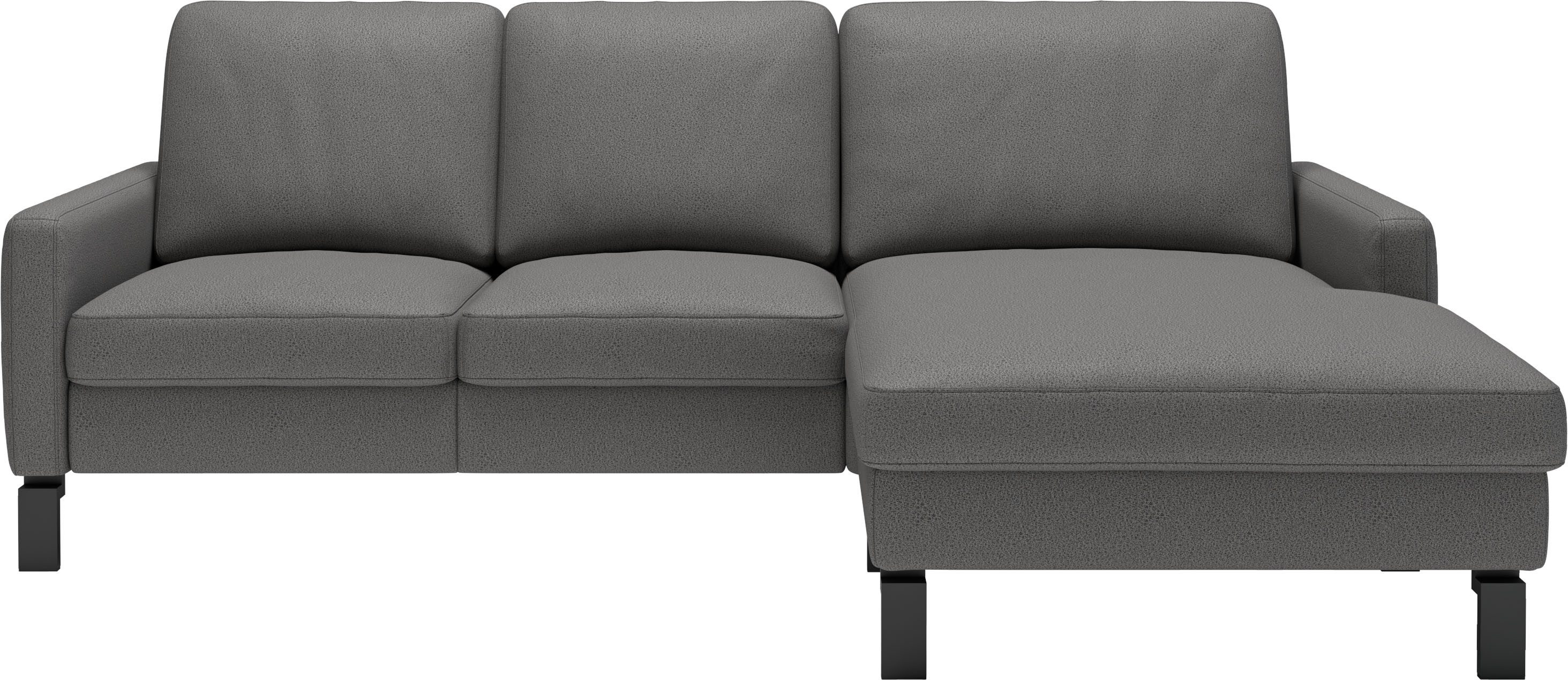 Home affaire Ecksofa Lecce, L-Form, Federkernpolsterung, Breite 224 cm, inkl. saugroboterfreundliche Höhe & schmale Armlehnen
