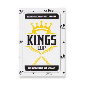 Goods+Gadgets Spiel, Kings Cup Party-Spiel Kartenspiel, 2.0 Version mit 52 Karten