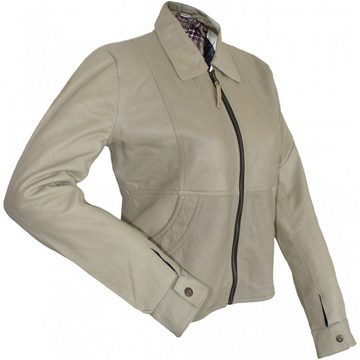 German Wear Lederjacke Trend 407J beige Damen Lederjacke Jacke aus Lamm Nappa Leder Beige