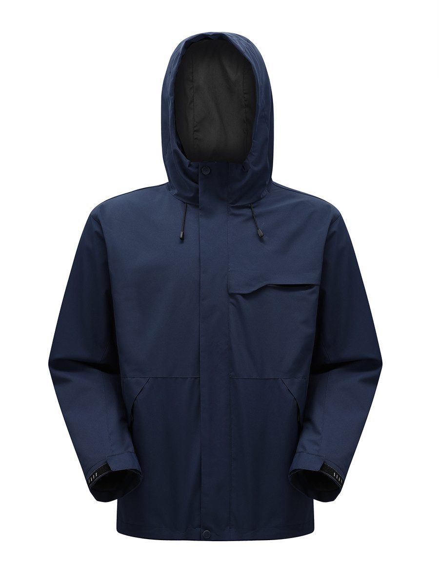 YOUTHUP 3-in-1-Funktionsjacke 3-in-1 Wasser- und Winddichte Übergangsjacke – Bild 2 von 5
