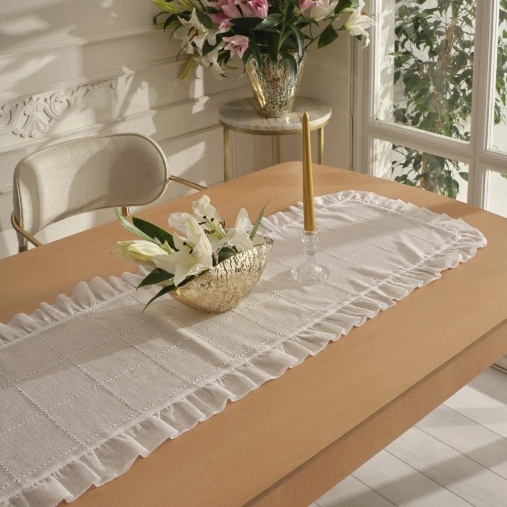 Karaca Home Bettwäsche Lalisa Tischläufer Tischdecke Tischband Table Runner günstig online kaufen
