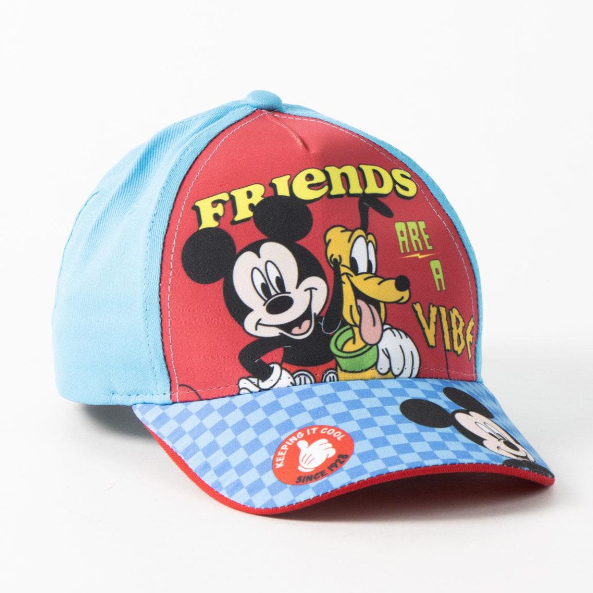 Disney Mickey Mouse Baseball Cap Kinder Kappe für Alltag Schule und Ausflüge