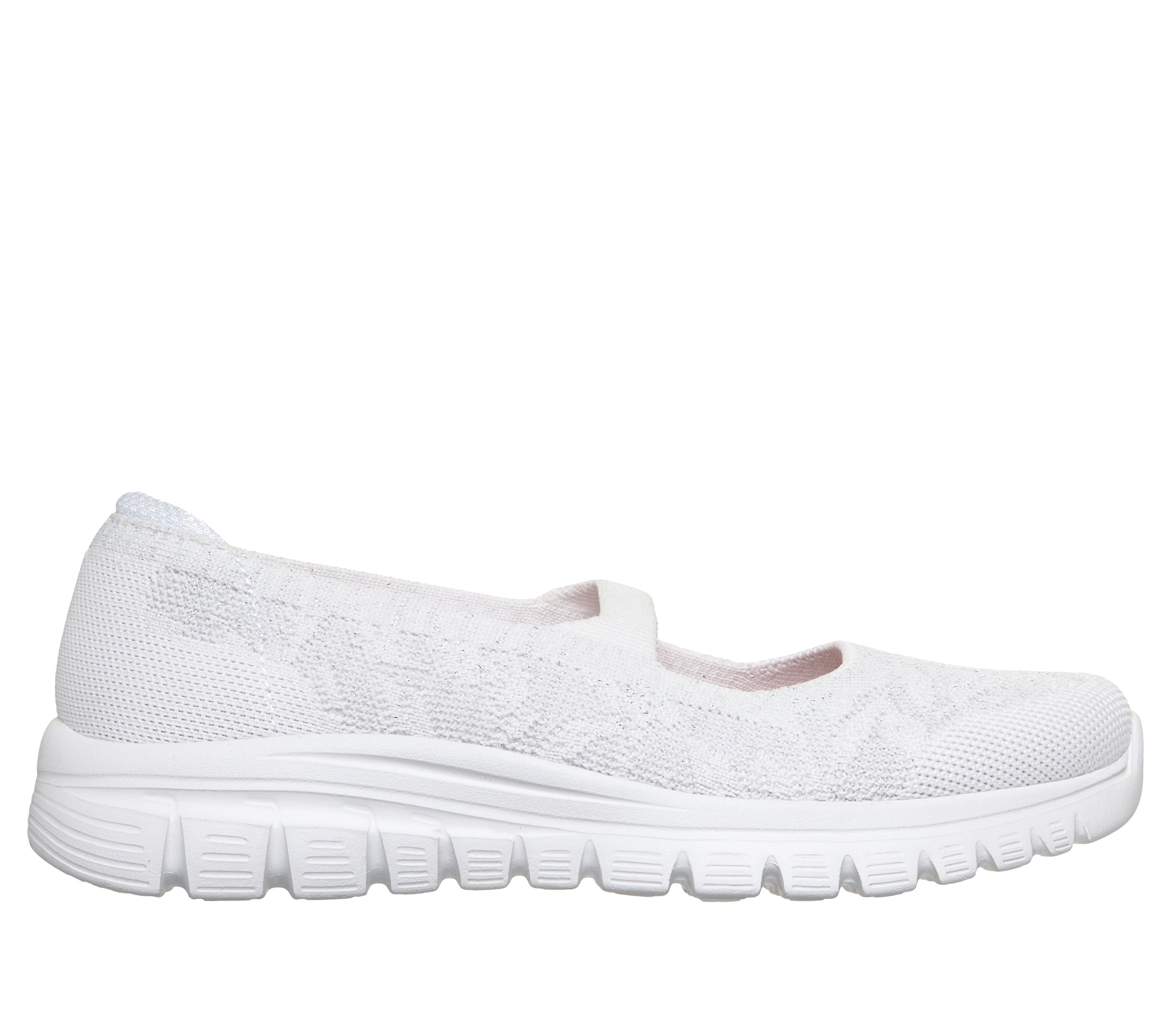 Skechers GRACEFUL Ballerina Freizeitschuh, Schlupfschuh, Slipper mit Stretch-Fit – Bild 4 von 5