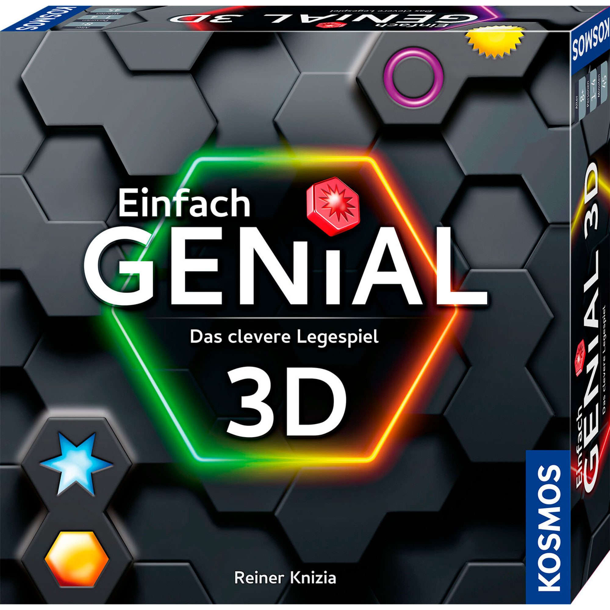 Kosmos Spiel Kosmos Einfach Genial 3D, Brettspiel