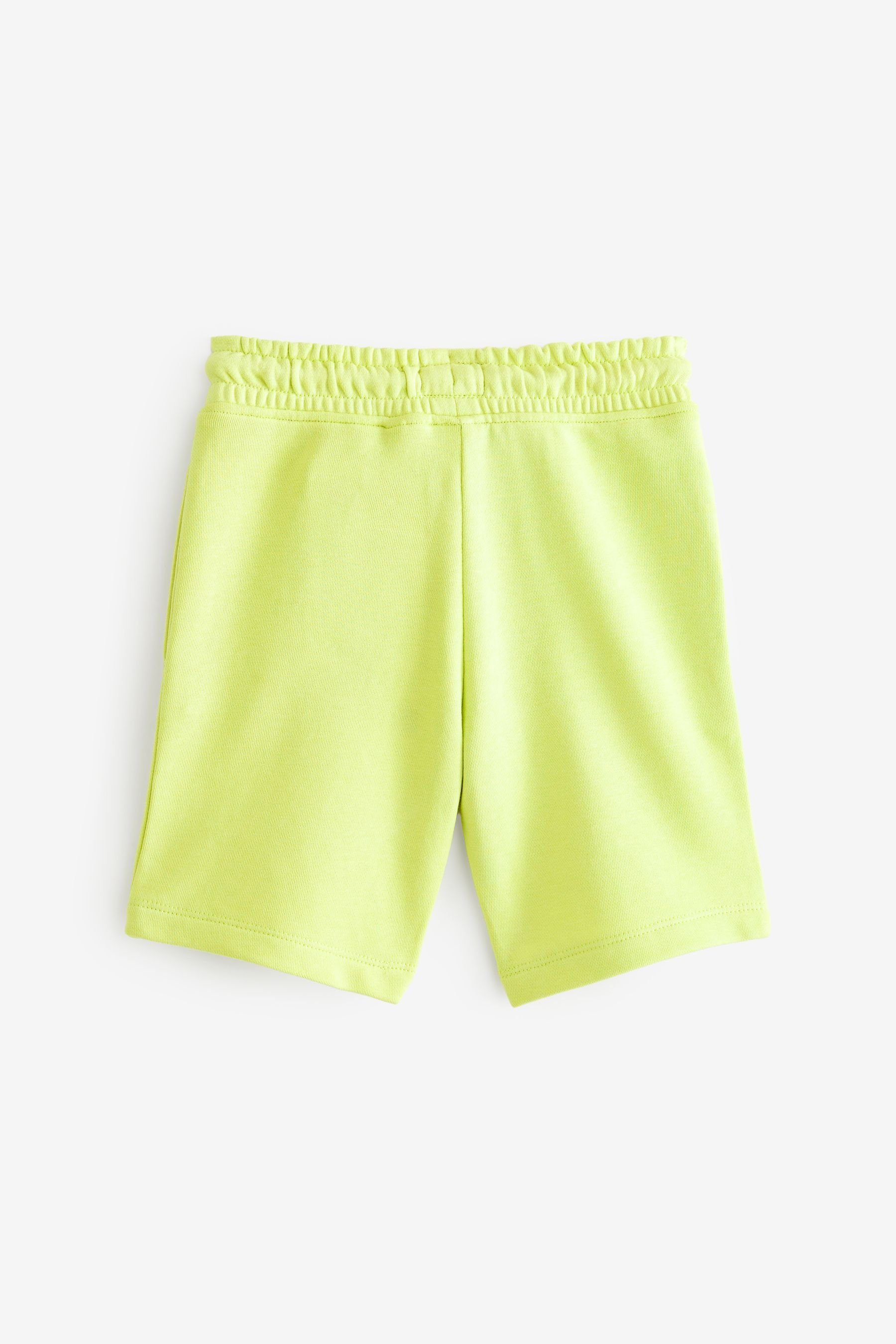Next Sweatshorts Jersey-Shorts Fluro (1-tlg) Yellow