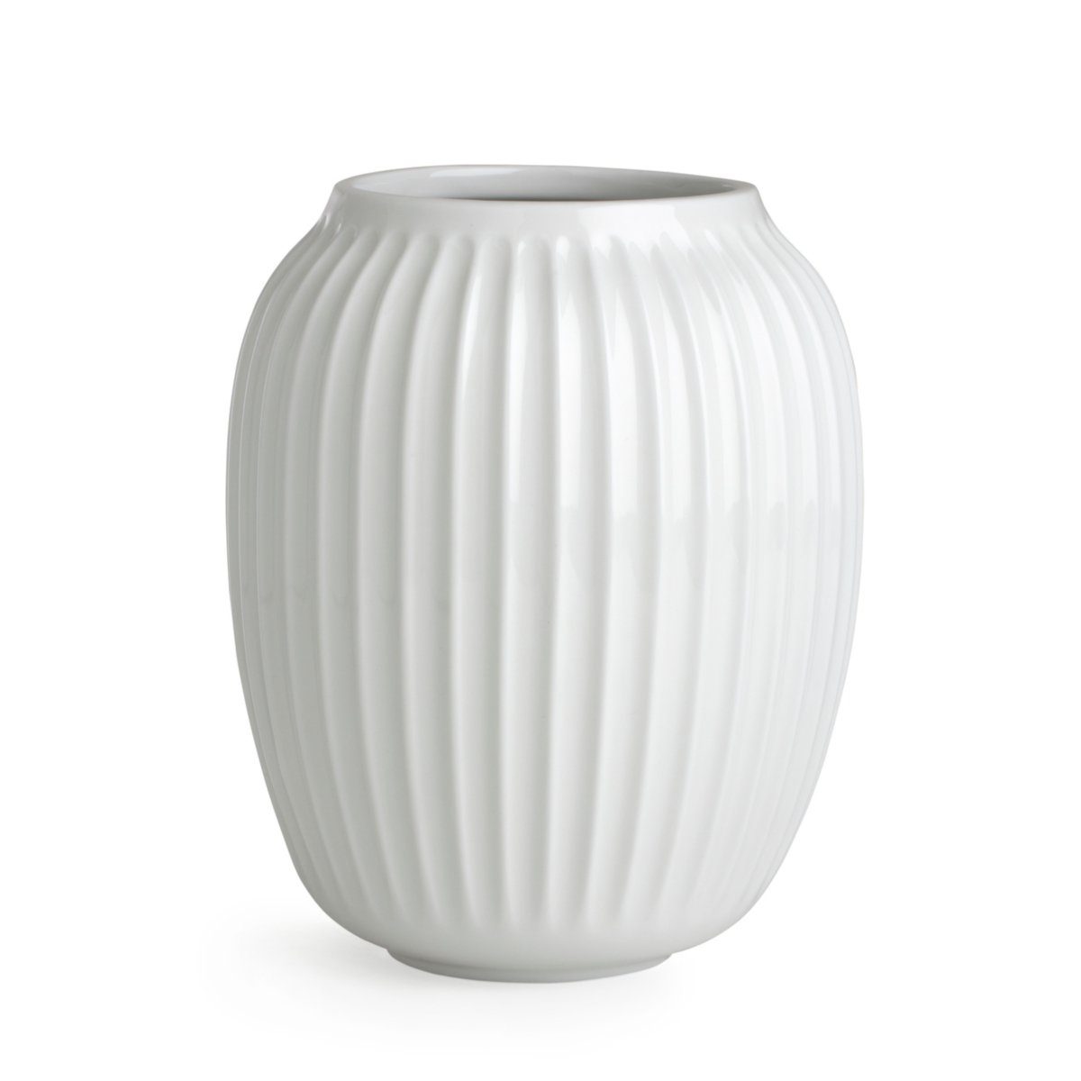 Tischvase Vase Hammershøi 21 cm, weiß