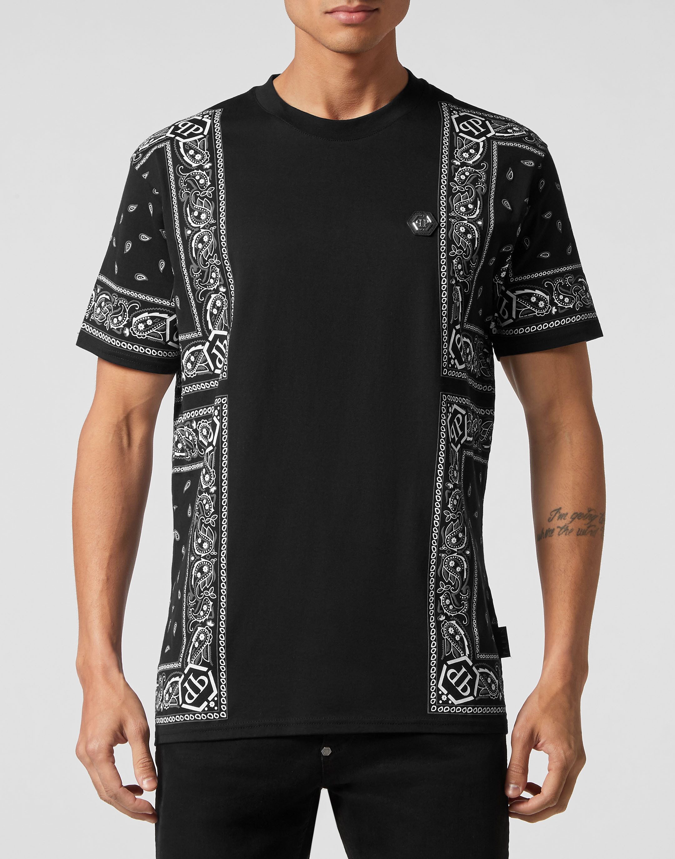 PHILIPP PLEIN T-Shirt Paisley günstig online kaufen