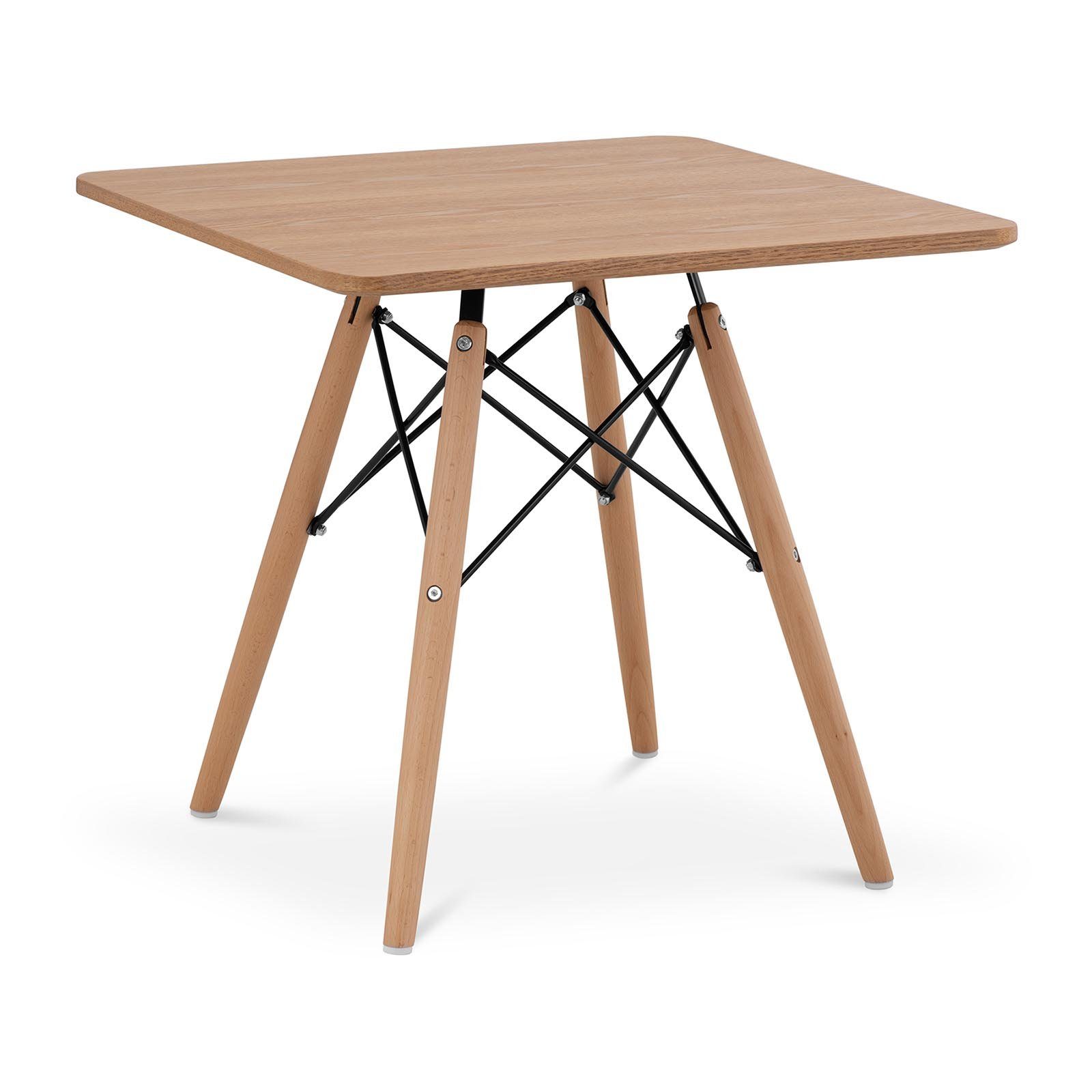 Fromm&Starck Esstisch Tisch Beistelltisch Couchtisch Beistelltisch  MDF-Platte 60x60 cm Höhe: