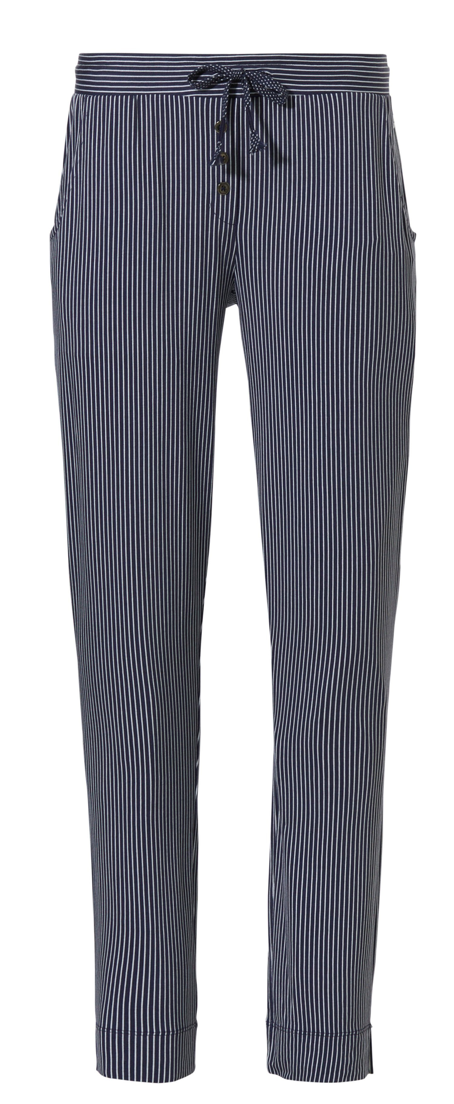 Damen Hose gestreift (1-tlg) Pyjamahose Pastunette Schlafanzug