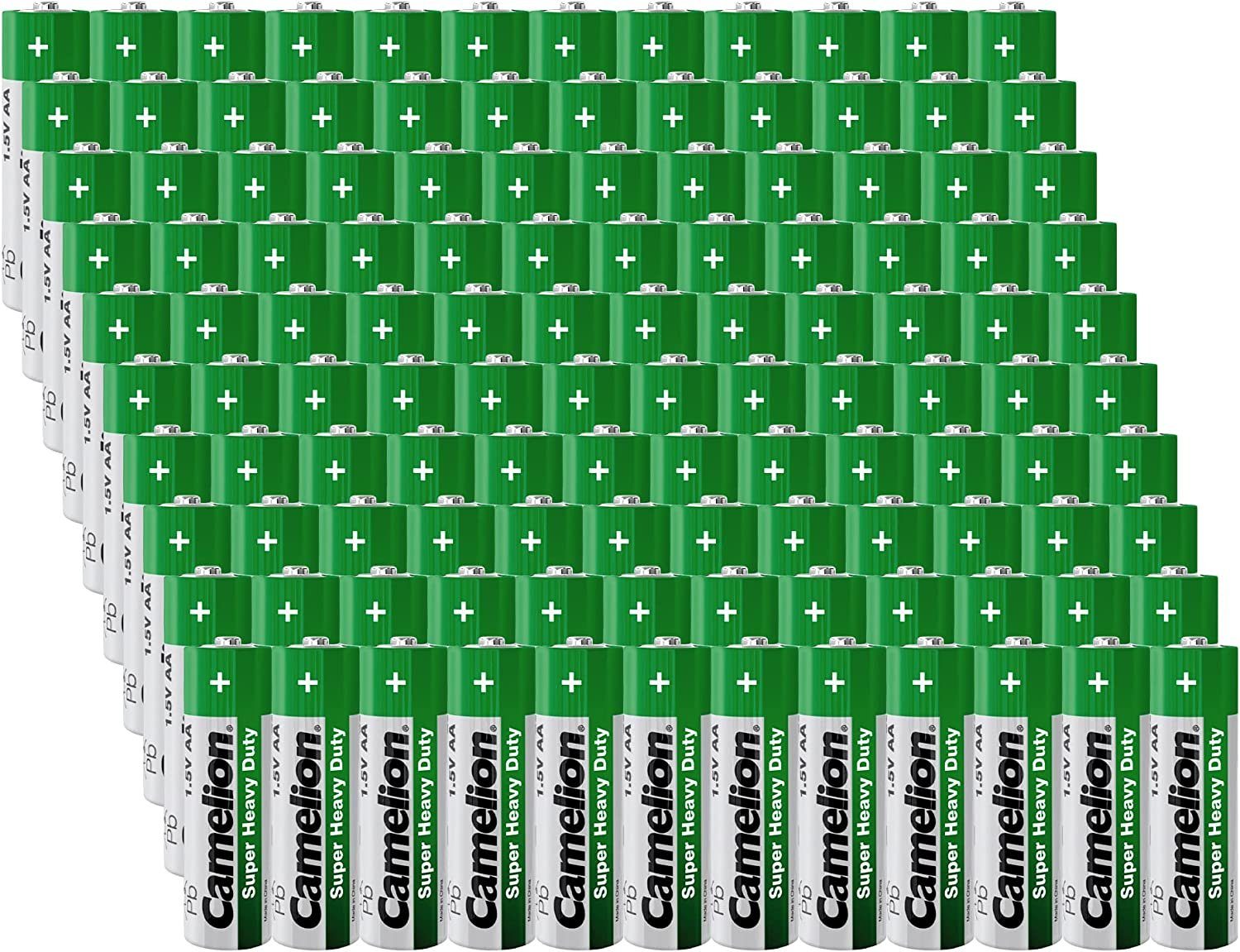120 x AA Super Heavy Duty 1.5V Leistungsstarke Einwegbatterien Batterie