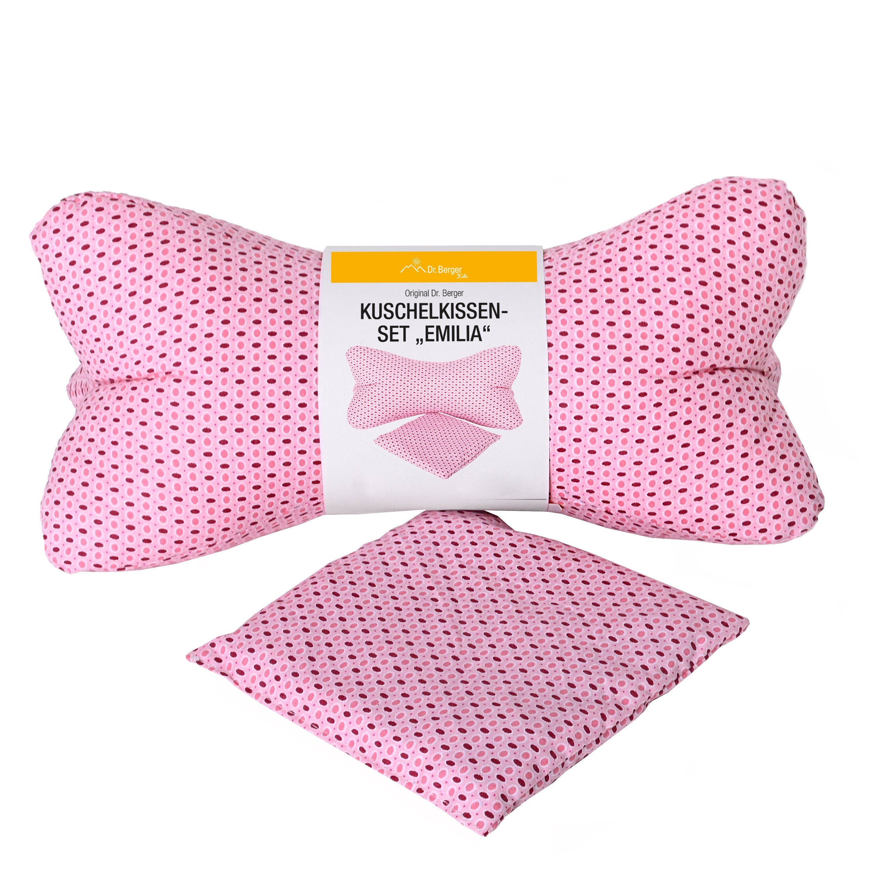 Dr. Berger Nackenstützkissen-Set Kuschelkissen Set "Emilia", Set