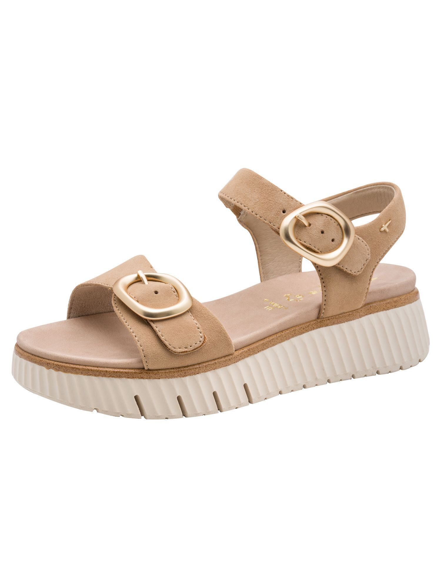 WIDE FIT MultiAdjustable, comfortFit aus Leder Sandale