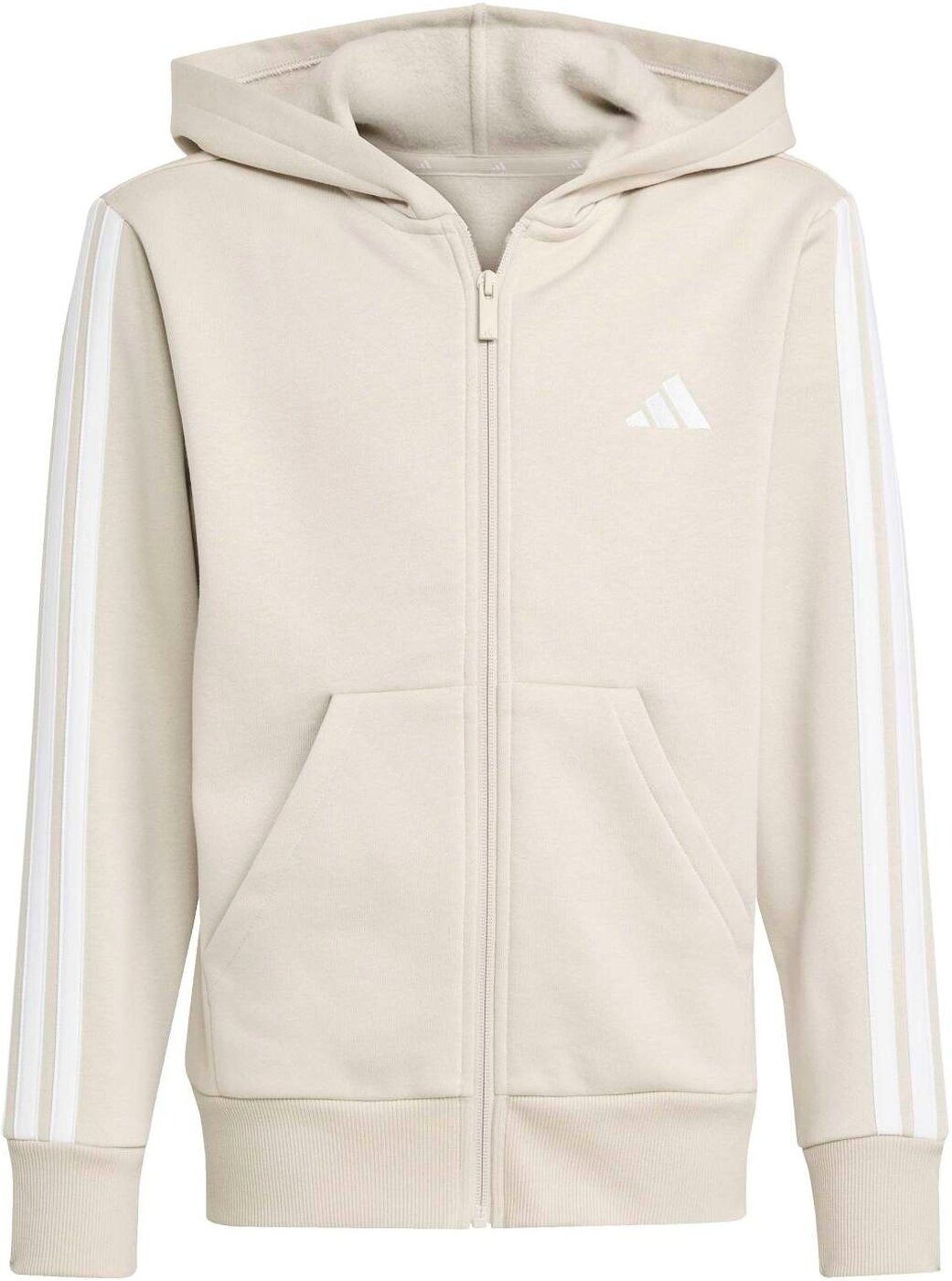 adidas Sportswear Sweatshirt J 3S FL FZ HD WONALU/WHITE