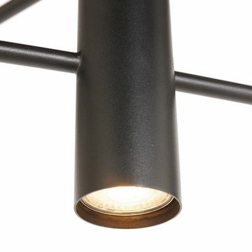 Steinhauer LIGHTING LED Deckenleuchte, Deckenleuchte Deckenlampe Wohnzimmerlampe Metall Glas Messing LED
