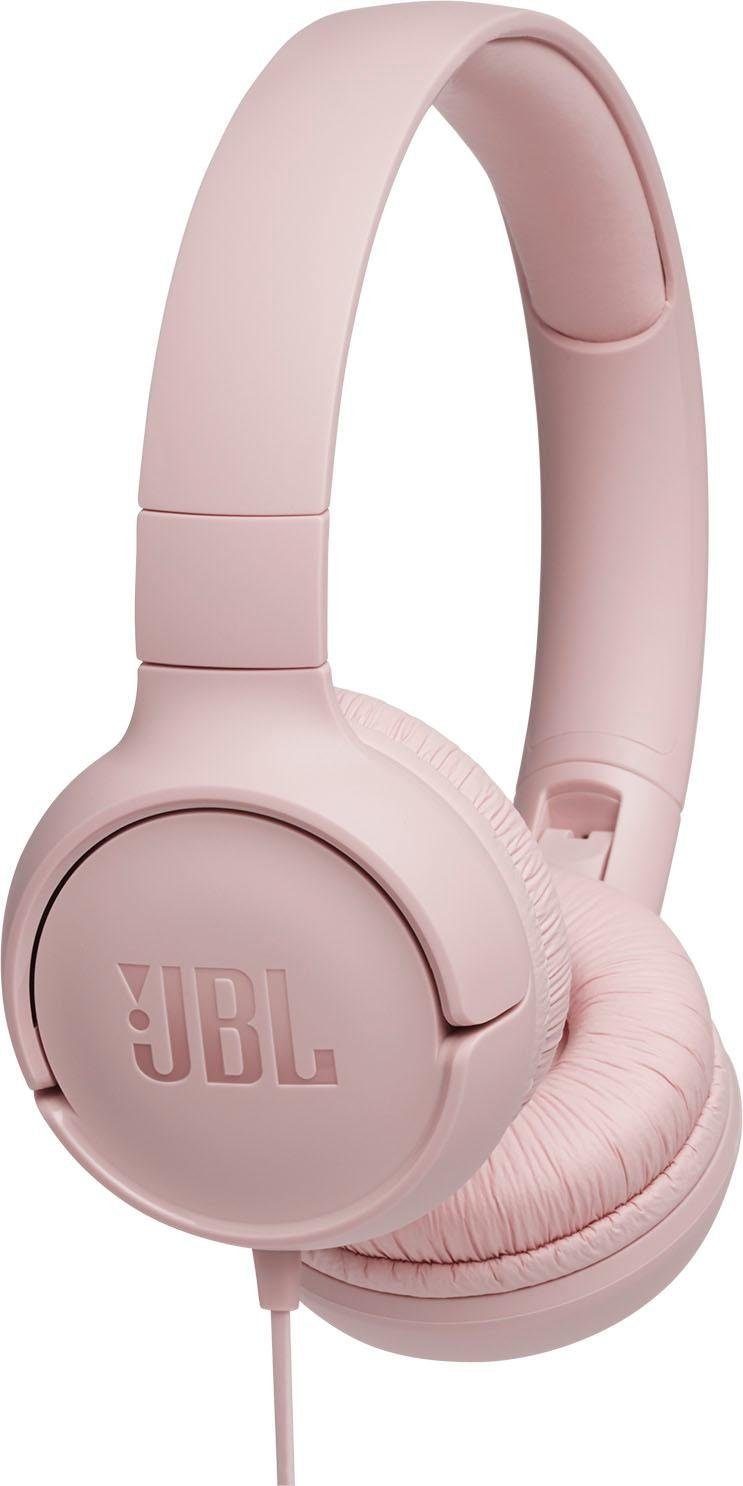 JBL TUNE 500 Siri) On-Ear-Kopfhörer Google Assistant, rosa (Sprachsteuerung