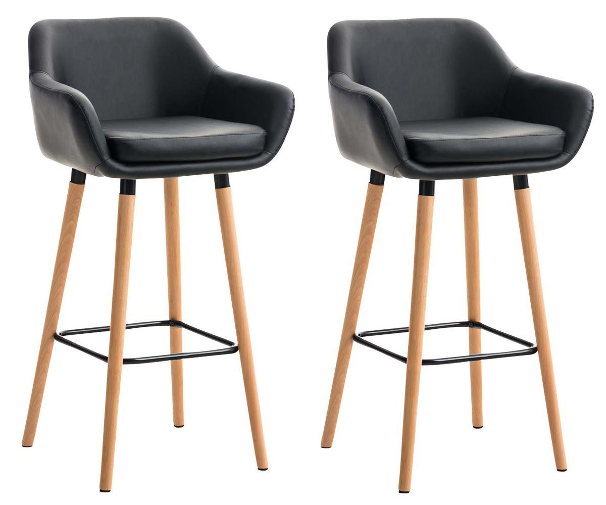 Barhocker 2er Set Barhocker Grant Kunstleder