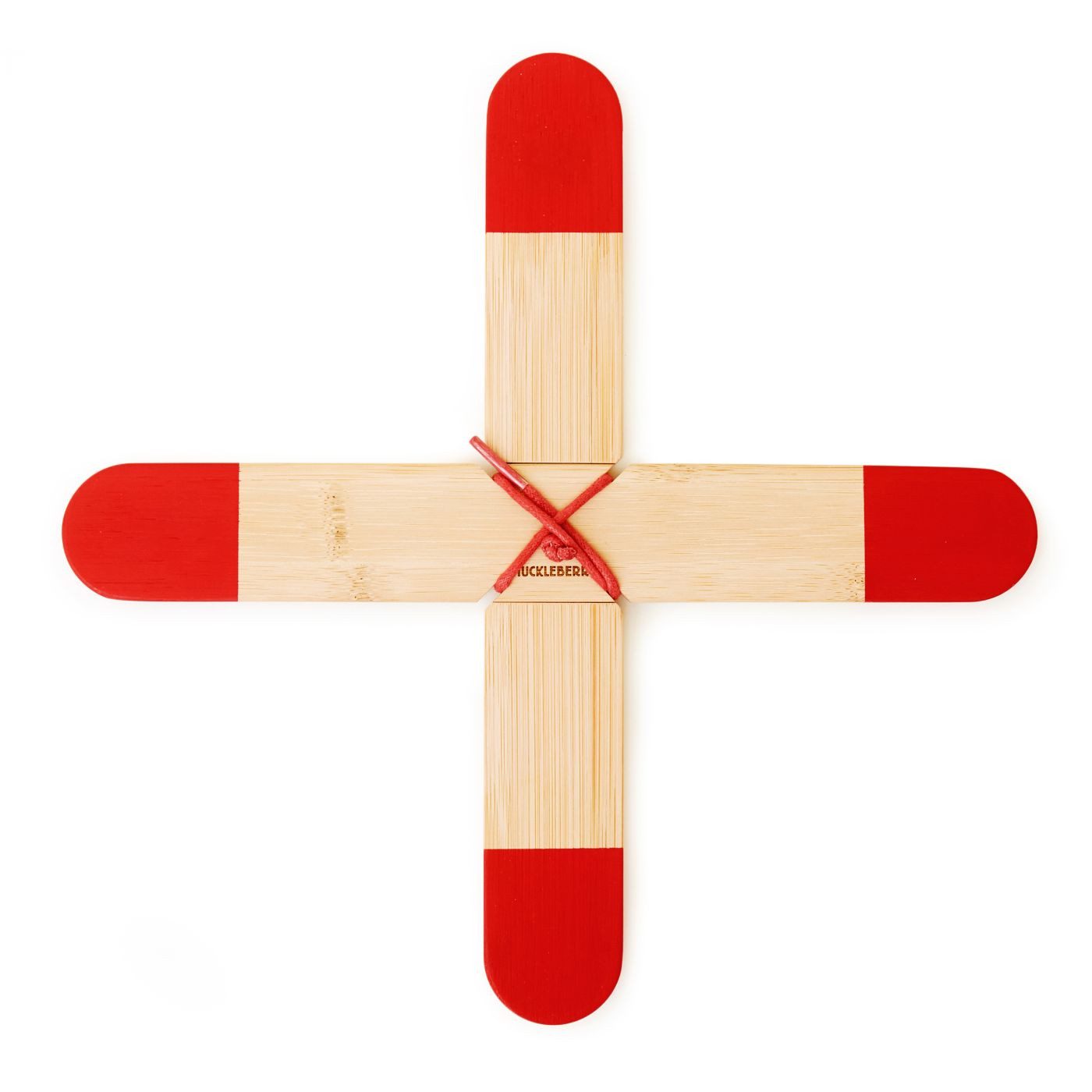 WestCraft Spielzeug-Flugzeug Huckleberry - Pocket Boomerang, Holz-Spielzeug - Taschen-Boomerang, (2-tlg), Throw and watch it fly! Outdoor-Spielzeug - connect with nature!